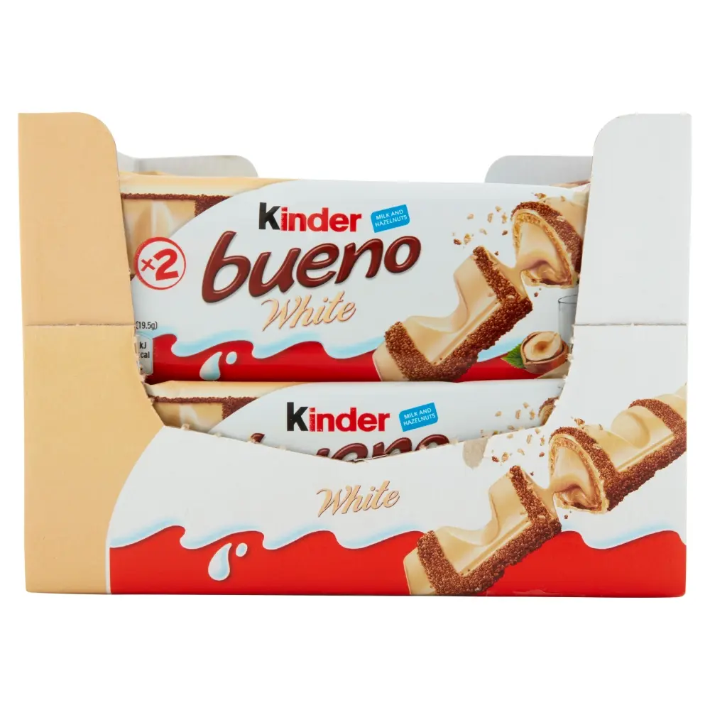 Kinder Bueno – White Chocolate Bars (39g x 30)